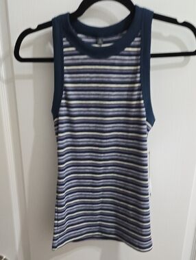 Title Nine Headlands Ribbed Tank Top Nwt Small